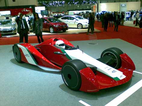 Photo of SALONE DI GINEVRA 2009 – FIORAVANTI LF1: la F1 del futuro?