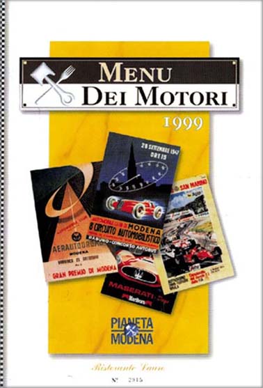 Photo of Menu dei Motori N°4 – 15 gennaio 1999 al Ristorante Lauro di Modena: come eravamo (ventennale)