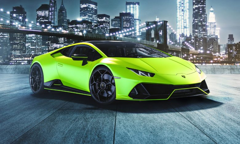 Eleganza e audacia: Automobili Lamborghini presenta la Huracán EVO Fluo  Capsule - Menu dei Motori