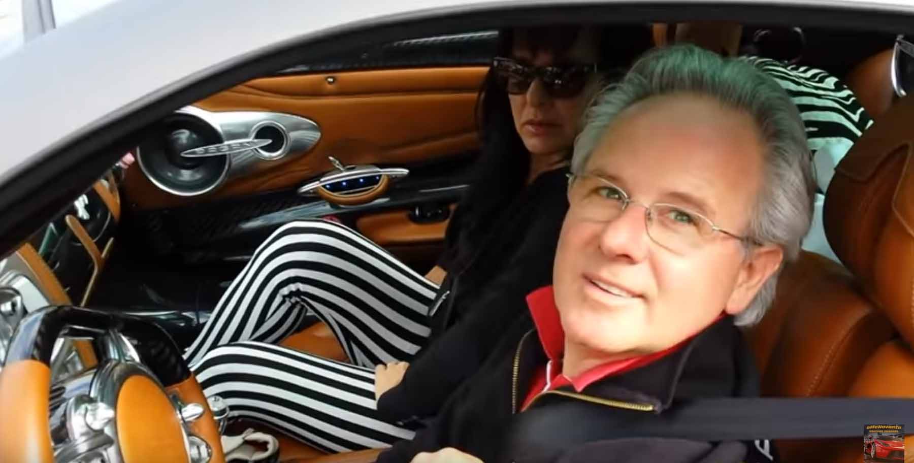 Photo of HORACIO PAGANI DRIVES HIS HUAYRA IN MONACO 2014 HQ