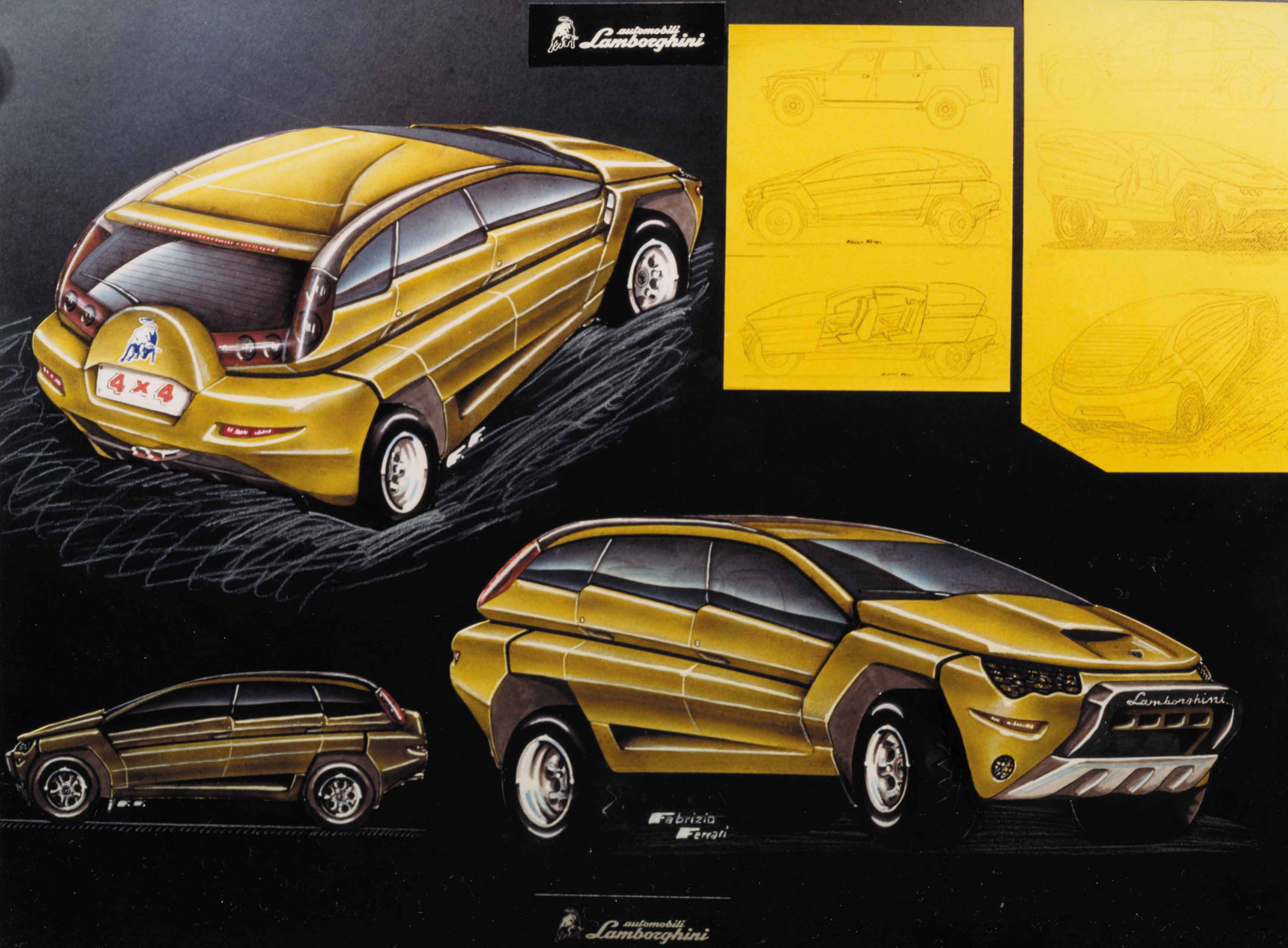 Photo of VIDEO GALLERY – Fabrizio Ferrari 1994-2001 Lamborghini design