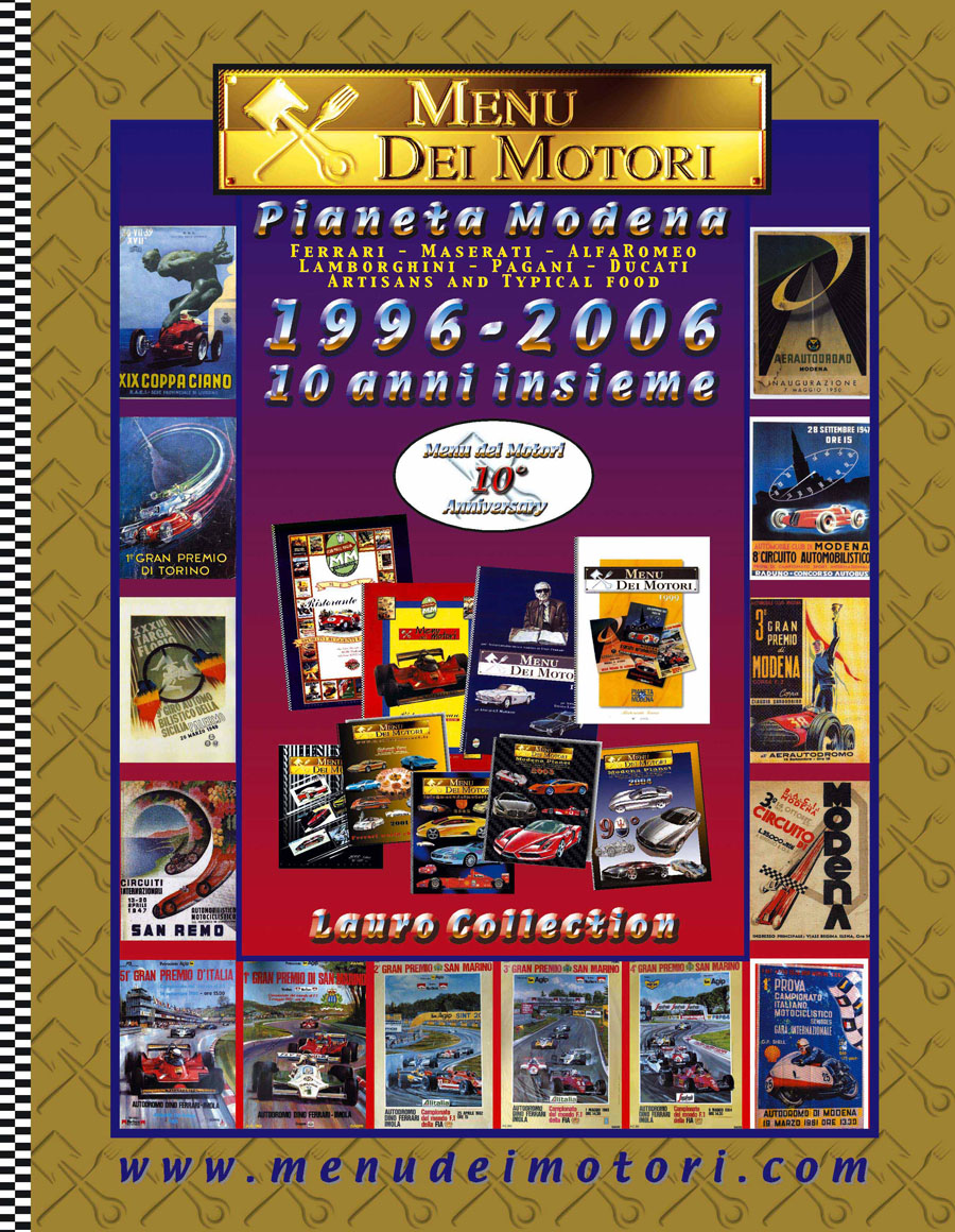 Photo of VIDEO – MENU DEI MOTORI 2006 – 10th ANNIVERSARY (1996-2006)