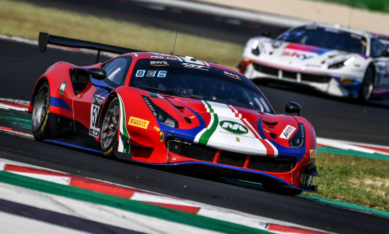 GT World Challenge Europe Ferrari in Pro Am front row in Race 3