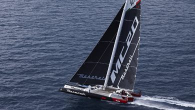 Photo of Maserati Multi 70 and Giovanni Soldini set the Plymouth to La Rochelle record