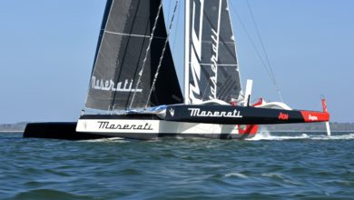 Photo of Maserati Multi 70 and Giovanni Soldini conquered the Channel Record