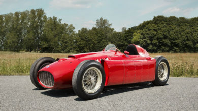 Photo of Parco del Valentino – Inauguration of the renovated starting pitch dedicated to Ascari, featuring the Lancia D50 from the Heritage collection