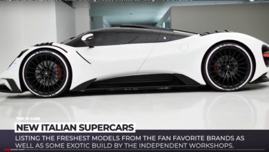 Photo of VIDEO – Top 10 Italian Supercars of 2022: Exciting Models Besides Lamborghinis and Ferraris