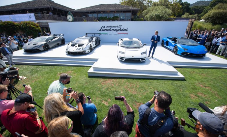 Lamborghini Lanzador Unveil during The Quail, A Motorsports Gathering