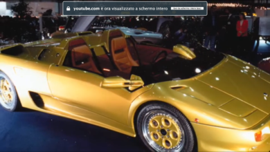 Photo of VIDEO DESIGN History – Lamborghini Diablo Roadster concept – 1992