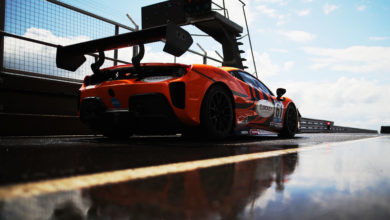 Photo of One Ferrari in GT Cup at Donington