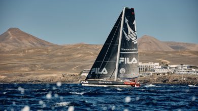 Photo of Maserati Multi70 crosses the finish line first in the RORC Transatlantic Race