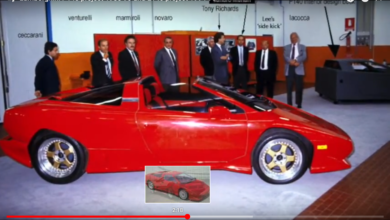 Photo of VIDEO DESIGN history – Lamborghini P140 project 1988 93 and L140 project (1994-98)