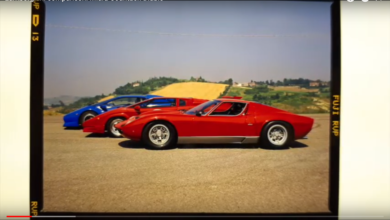 Photo of VIDEO Collection – Lamborhini Miura, Countach and Diablo