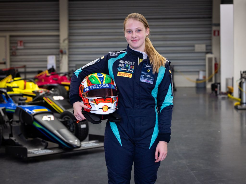 Aurelia Nobels wins the third edition of FIA Girls on Track Rising