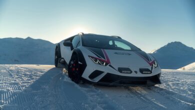 Photo of Lamborghini Huracán Sterrato goes beyond the asphalt… and onto the snow