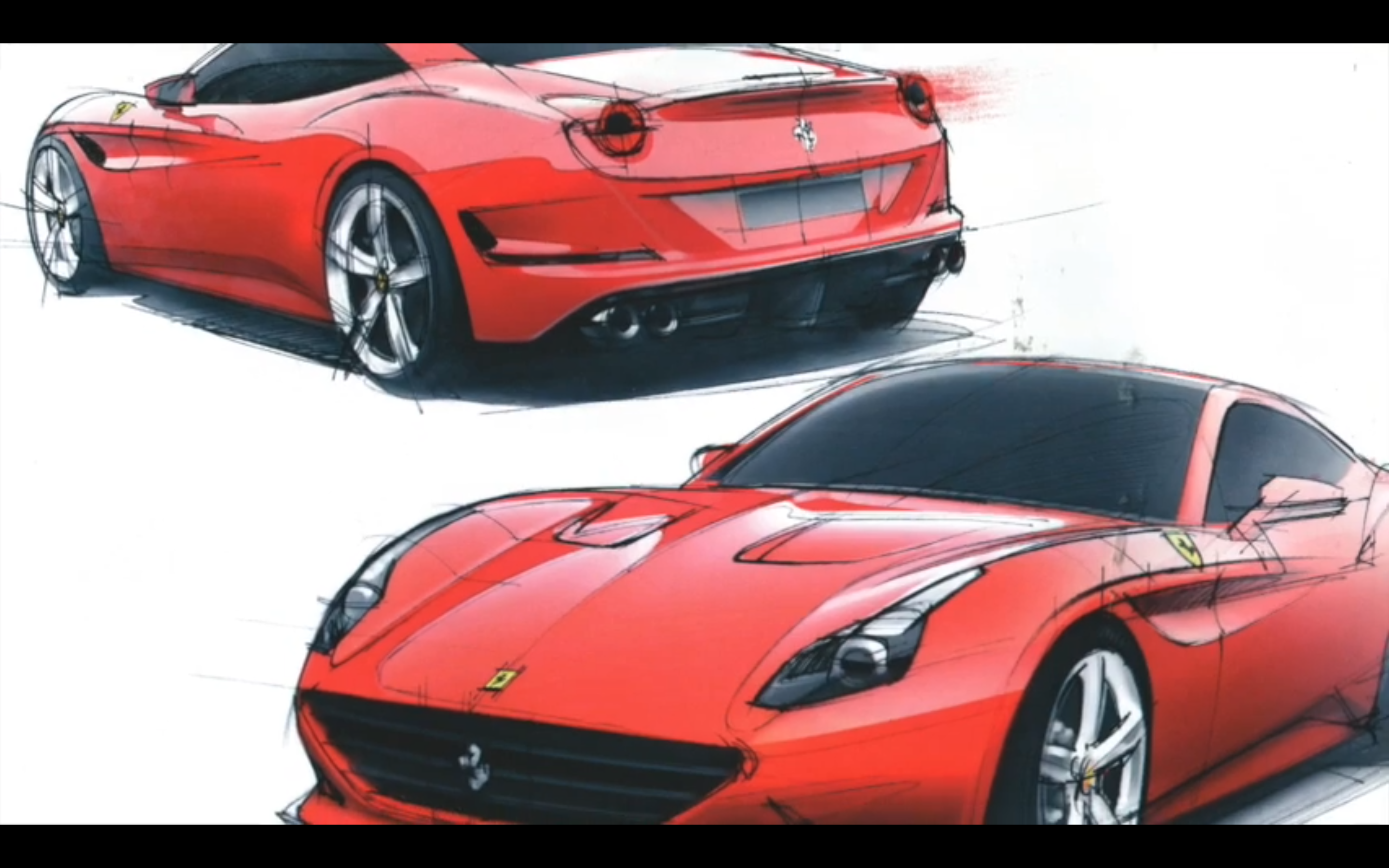 VIDEO DESIGN History - Ferrari California - Menu dei Motori