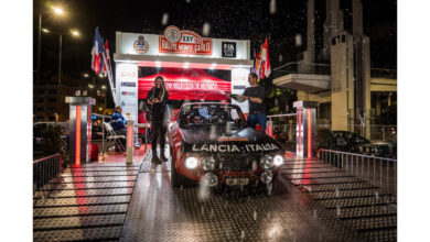 Photo of A Lancia Fulvia Coupé wins the 2023 Rallye Monte-Carlo Historique