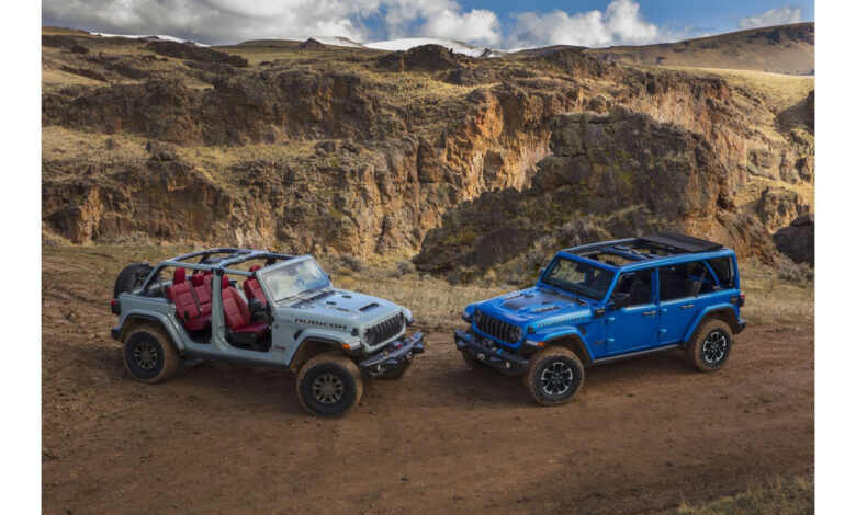 Jeep® Brand Introduces New 2024 Wrangler - Menu dei Motori